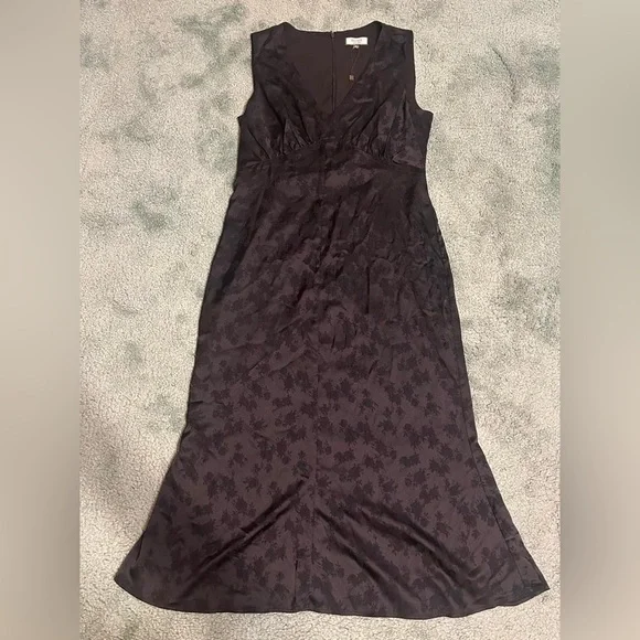 NWT BCBG New York Black Slip Dress - Picture 7 of 9